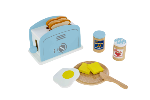 Wooden Toaster Set