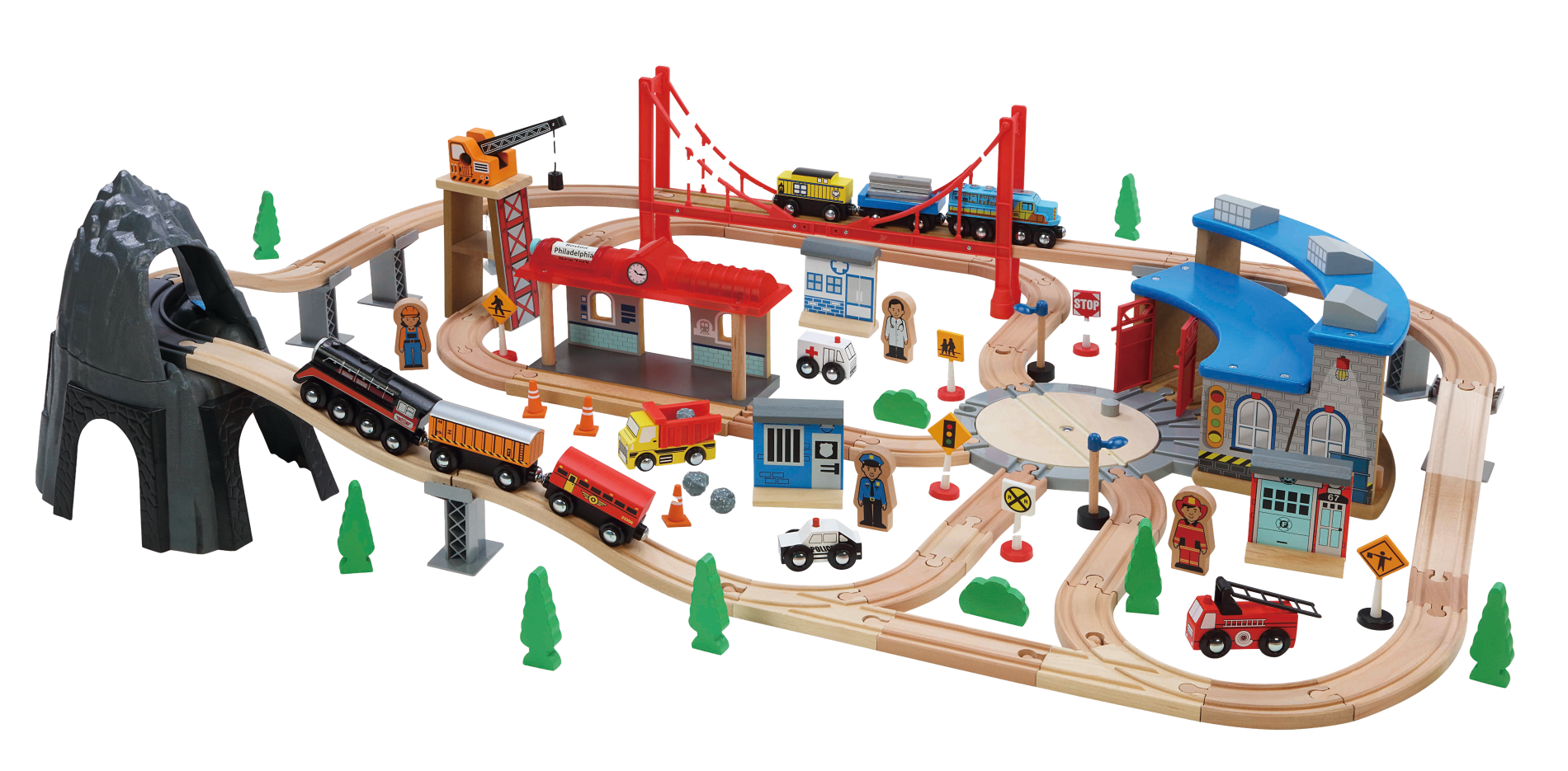 Mountain Train Set